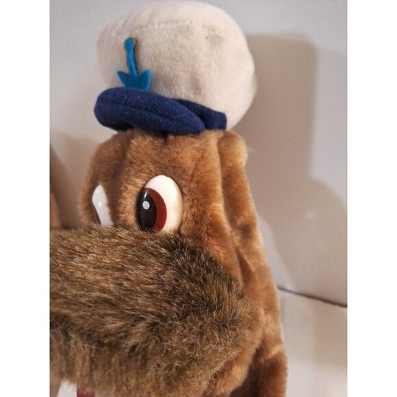 Willy Walrus Sailor Plush Hand Puppet Dakin 1983 Golf Head Cover Anchor Hat - Picture 10 of 12